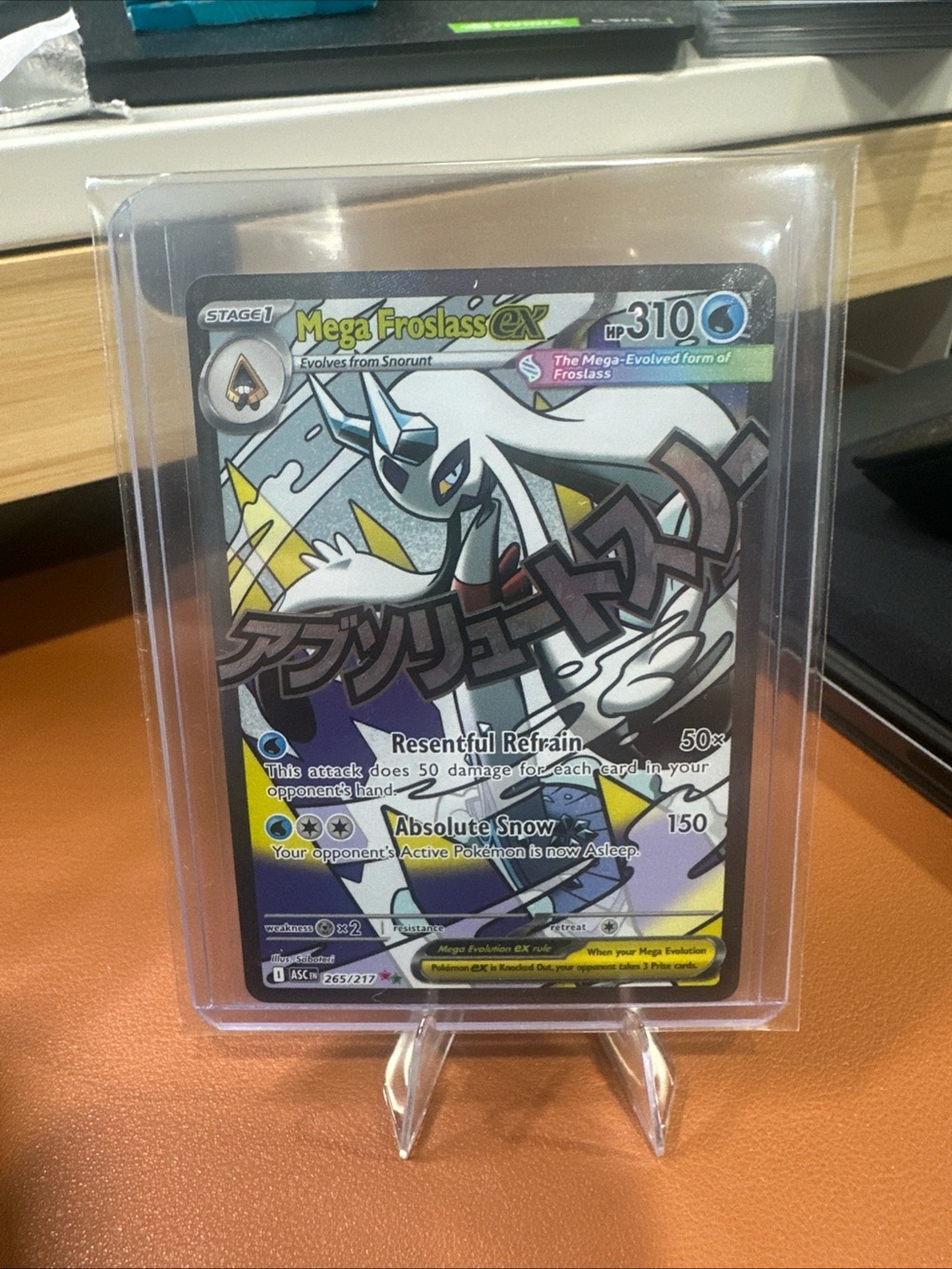 Mega Froslass ex Mega Attack Rare ME: Ascended Heroes 265/217